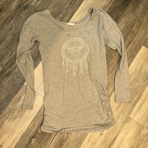 Synergy Organic clothing long sleeved tunic shirt- XS